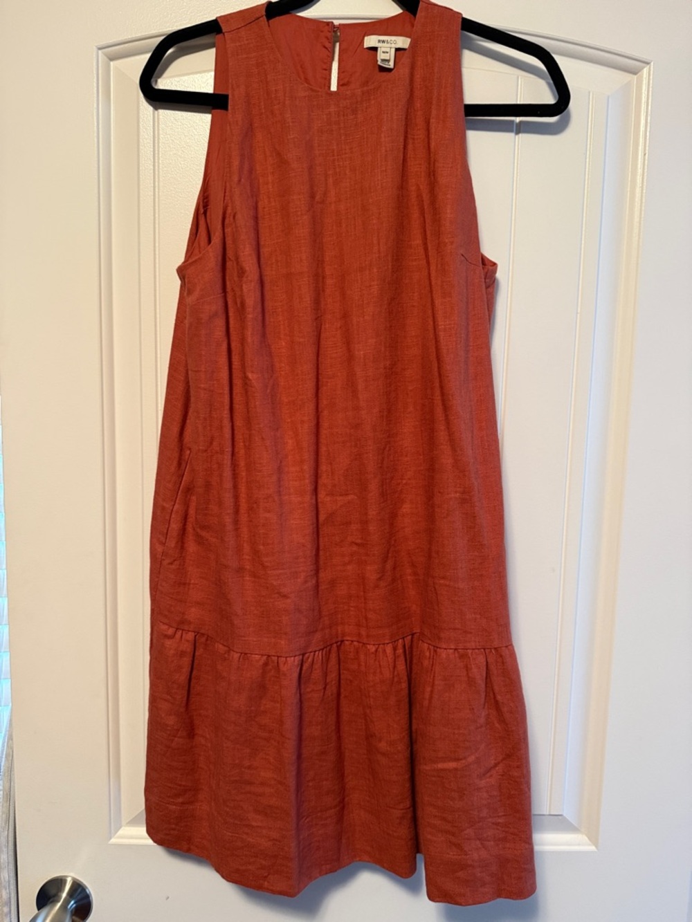RW&CO. Rust Midi Dress